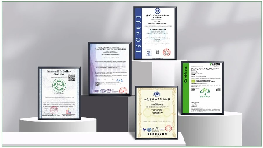 Forskolin powder certificates