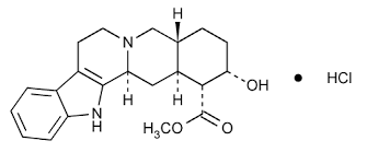 Yohimbine Hcl structure